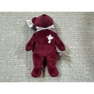 Vintage Original Holy Bears Grace the Confirmation Bear 2001 Burgundy With Tags